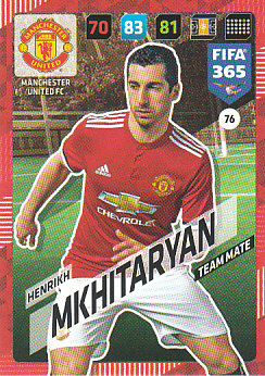 Henrikh Mkhitaryan Manchester United 2018 FIFA 365 #76
